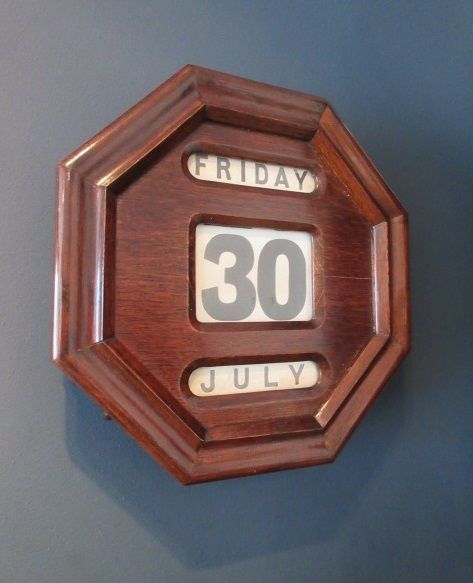 Large Edwardian Period Perpetual Wall Calendar