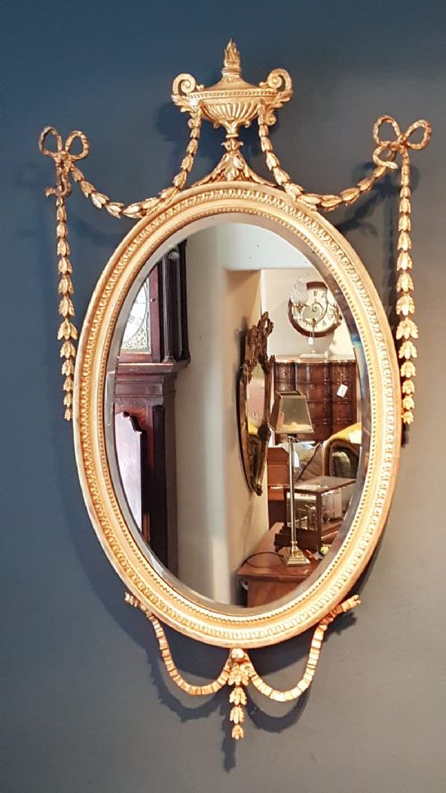 Superb Victorian Adams Style Mirror