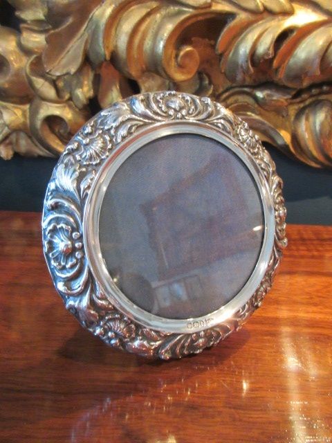 Victorian Silver Decorative Photo Frame