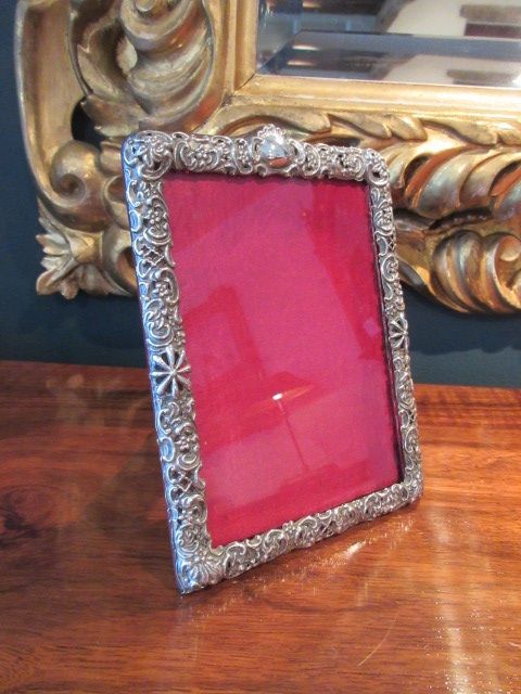 Antique Silver Decorative Surround Photo Frame
