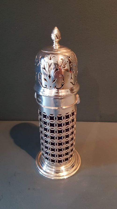 Victorian Silver Country House Sugar Castor
