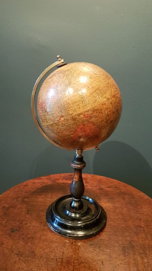 1920'S Geographica 6" Paper Mache Globe