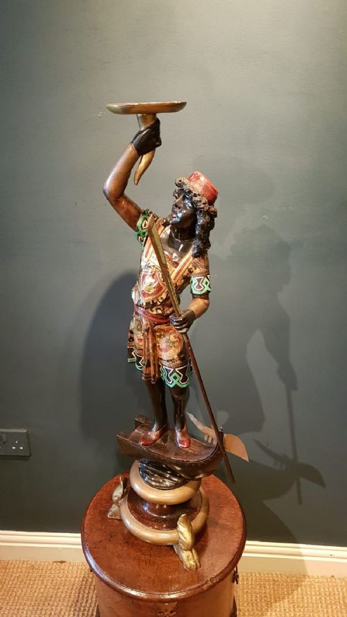 Victorian Blackamoor Figure