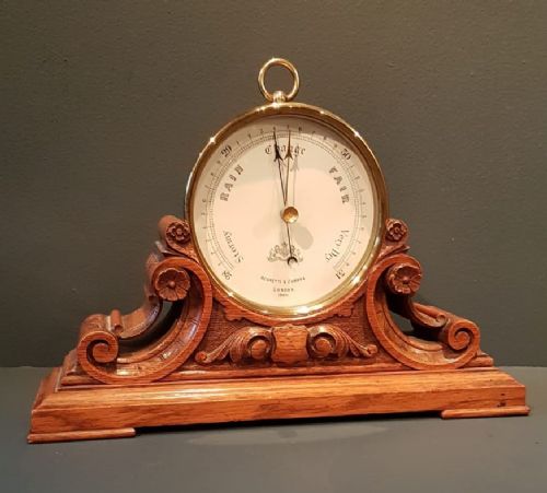 Victorian Negretti and Zambra Barometer