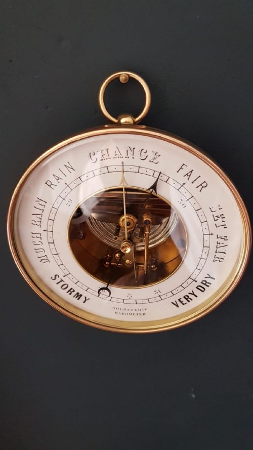 Victorian Skeletonised Marine Barometer