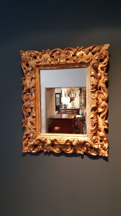 Victorian Timber Gilt Mirror