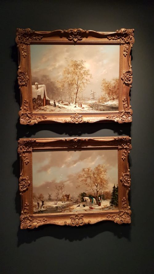Superb Pair of Oils on Board by Gudrun Sibbons