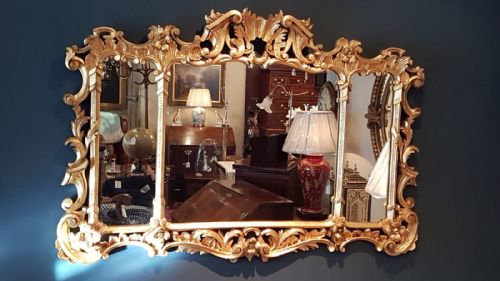 Fine Quality Victorian Timber Gilt Mirror