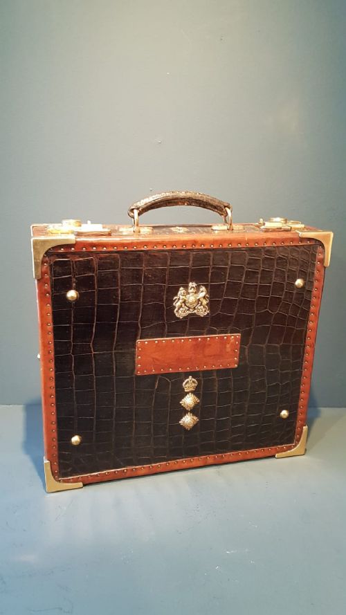 Superb Antique Military Dispatch Case