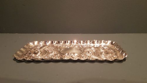 Antique William Comyns Silver Dressing Table Tray