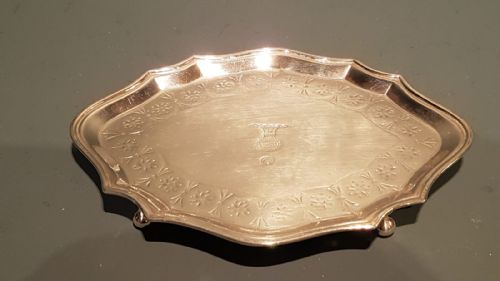 George III Period Silver Salver London 1793
