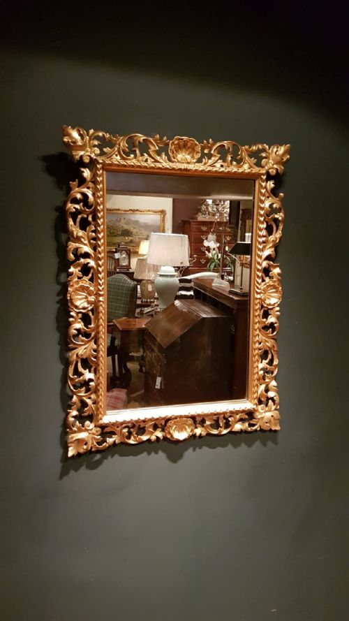 Victorian Timber Gilt Mirror