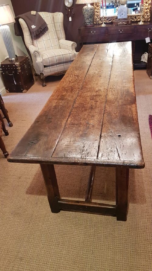 George II Oak Ten Seat Refectory Table