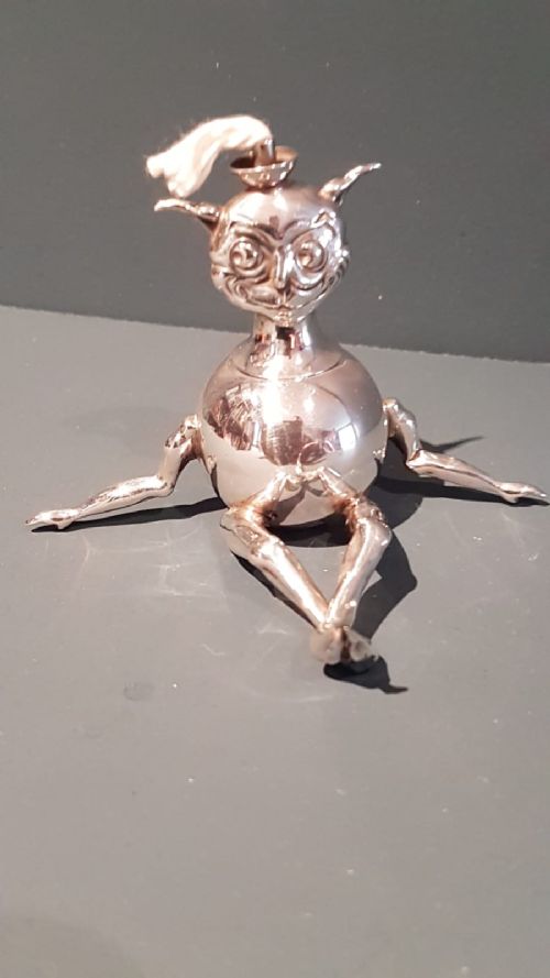 George V Silver Lincoln Imp Table Light