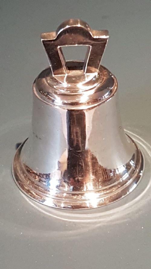 George V Cast Silver Table Bell