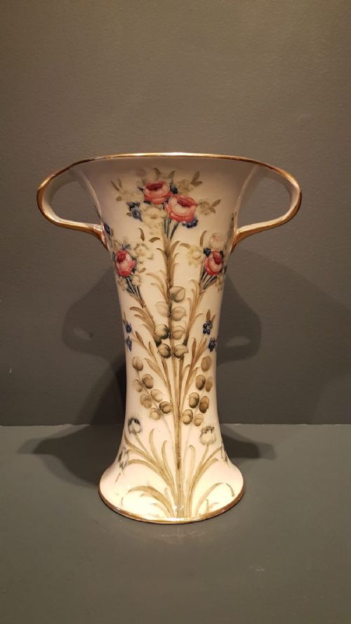 Early Moorcroft 'Forget Me Not' Floral Spray Vase