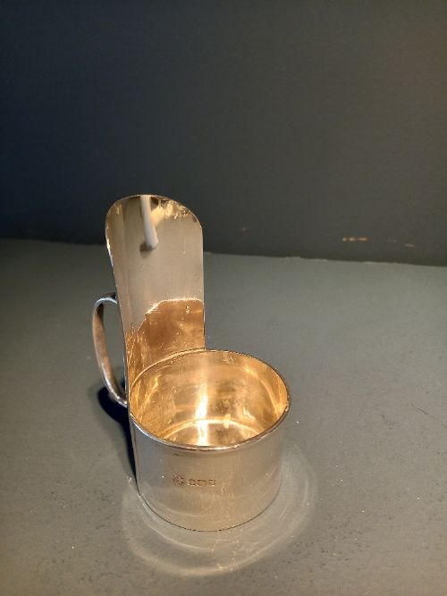 Edwardian Antique Sheffield Silver Candle Holder