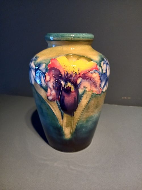 Moorcroft Slipper Orchid Vase.c.1930