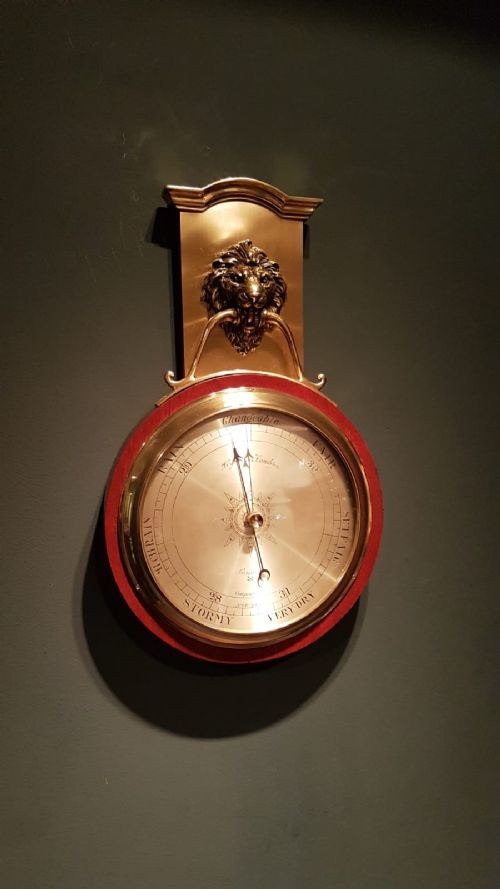 Superb Negretti and Zambra Barometer