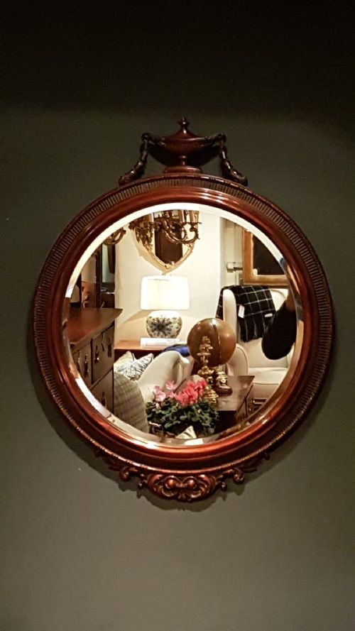Fine Quality Victorian Mahogany Mirror