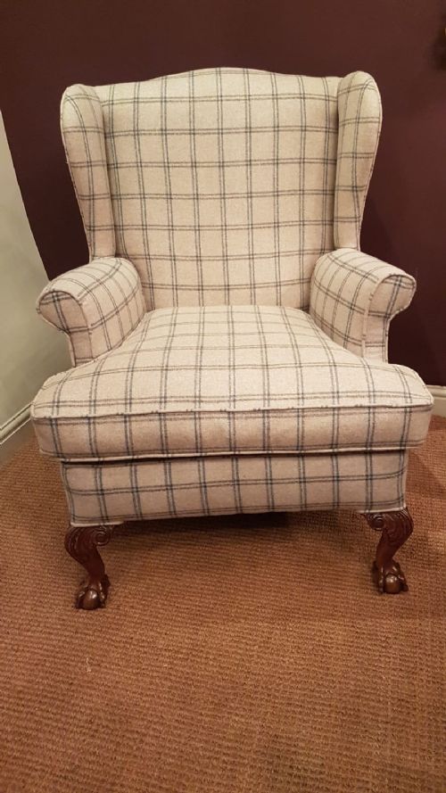 Victorian Wing Back Arm Chair