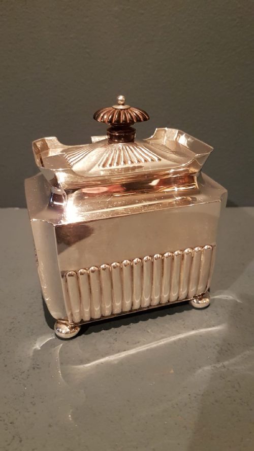 Fine Quality Victorian Silver Tea Caddy