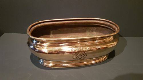 Victorian Brass Planter