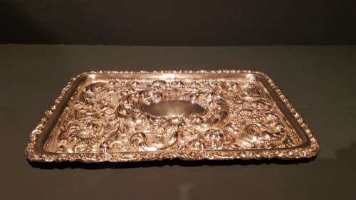 Fine Quality Edwardian Silver Tray