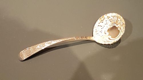 George III Dublin Silver Berry Ladle