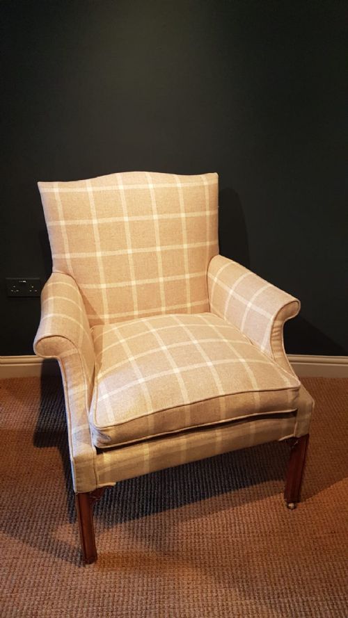 Fine Quality Victorian Upholstered Arm Chair
