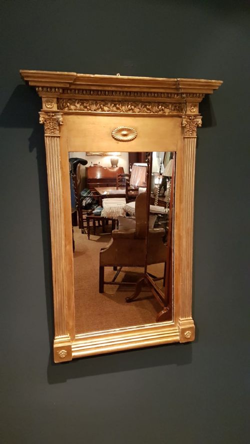 Victorian Timber Gilt Mirror