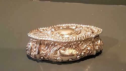 Victorian Silver Box