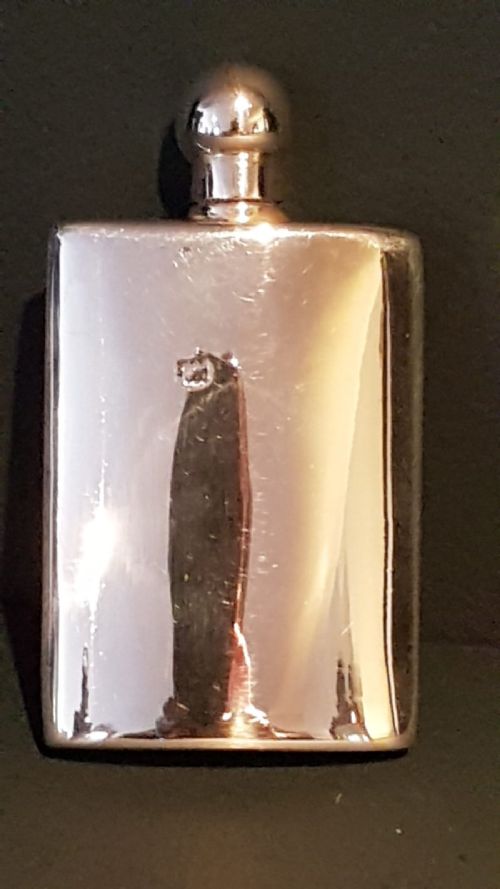 Small Silver Pocket Flask