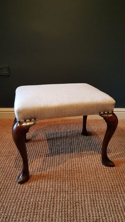 George III Walnut Stool