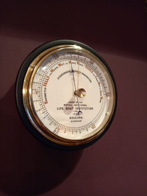 Victorian Dolland of London Rnli Fisherman's Marine Barometer
