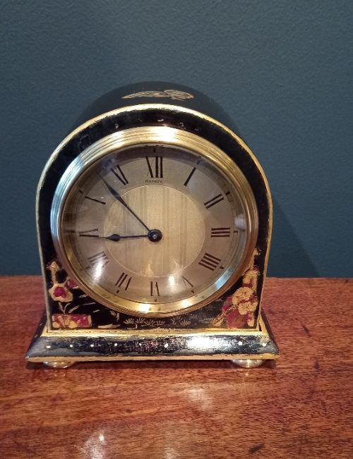 Antique Chinoiserie Asprey of London Mantel Clock