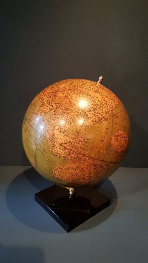 Original 1930'S 14" Philips Plaster Globe