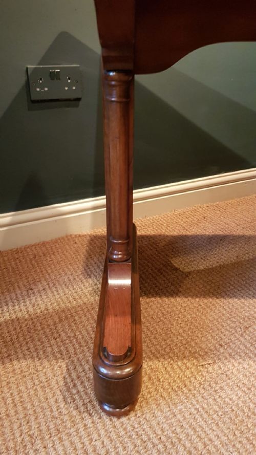 fig 1. Fine Quality Early Victorian Walnut Writing Table