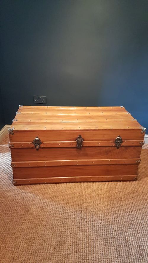Antique Camphor Wood Trunk