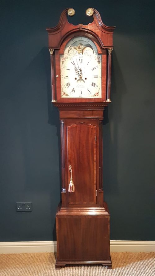 George III Taylor of Whitehaven 8 Day Longcase Clock