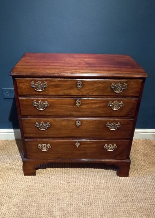 Small Mid Georgian Mahogany Chest of Drawers