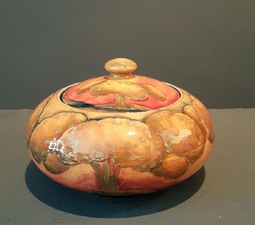 Impressive Moorcroft Eventide Jar & Cover