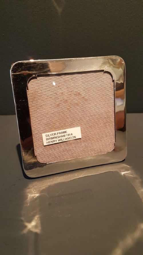 Small George V Silver Photo Frame