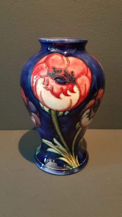 Moorcroft Big Poppy Vase