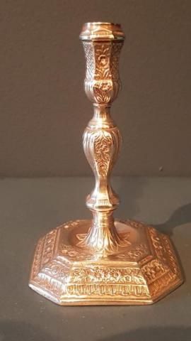 George I Silver Taper Stick