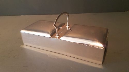 Edwardian Silver Two Section Table Box