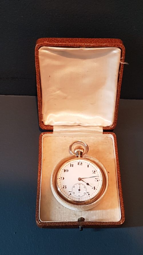 George V Period 9ct Gold Pocket Watch
