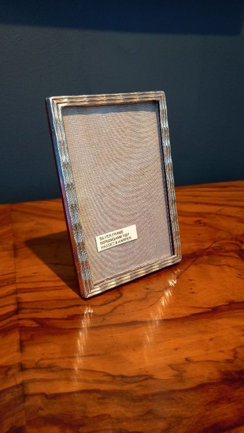 Antique George V Period Silver Photo Frame