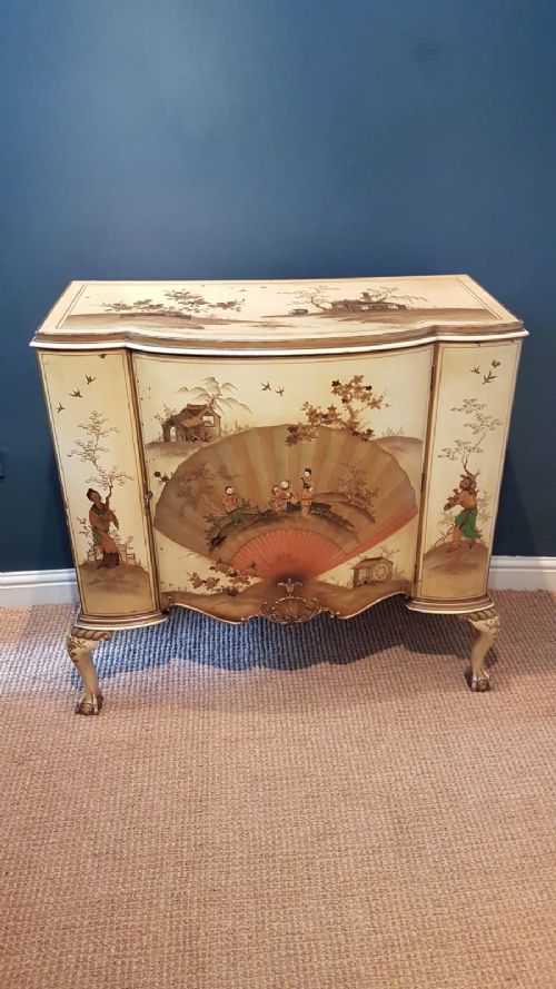 1920'S Chinoiserie Side Cabinet