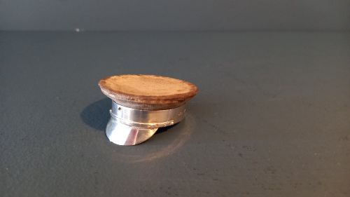 George V Period Silver Novelty Captain's Hat Pin Cushion